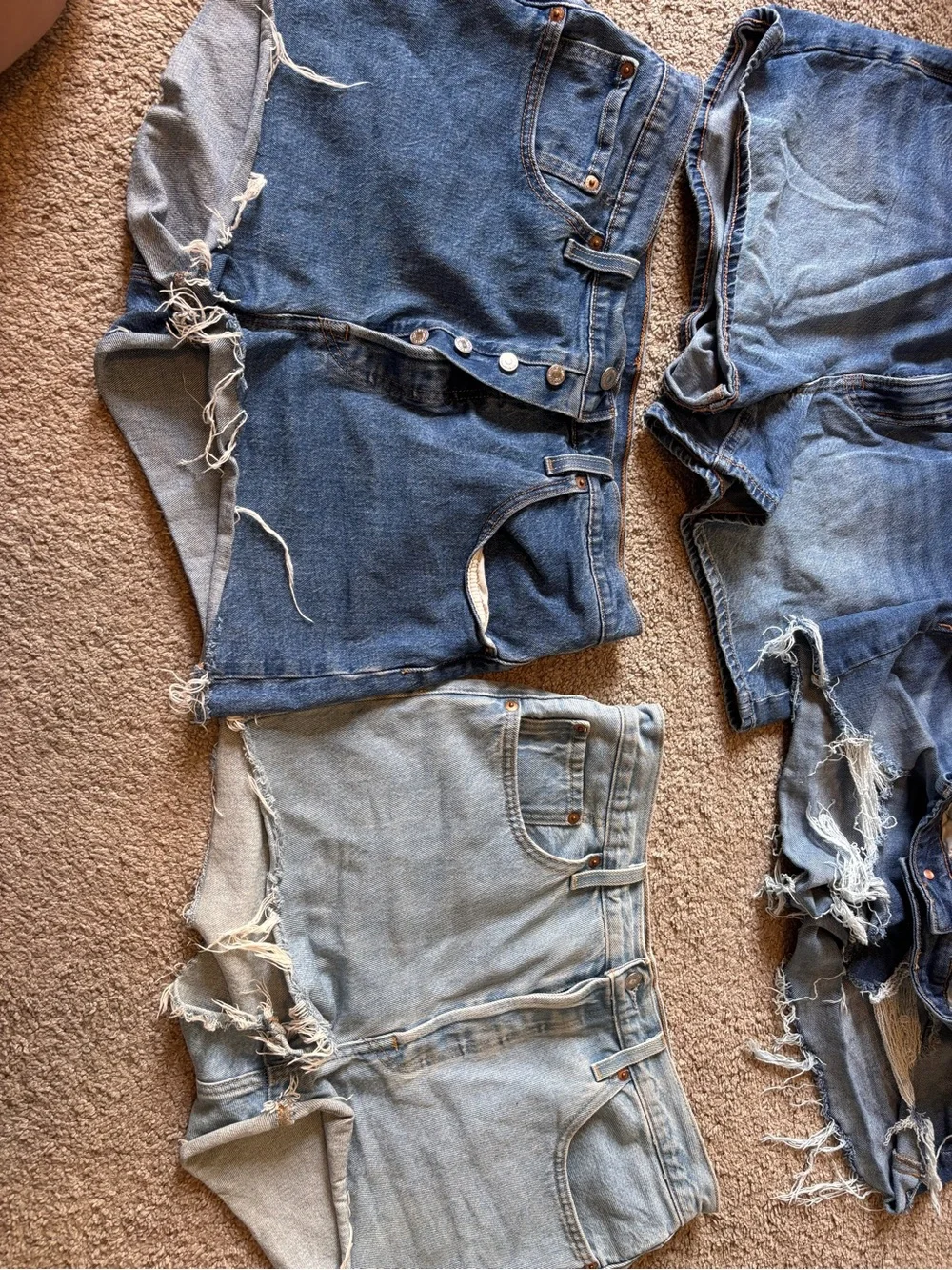 Women’s Distressed Denim Shorts Bundle